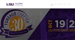 Desktop Screenshot of lsublackalumni.com